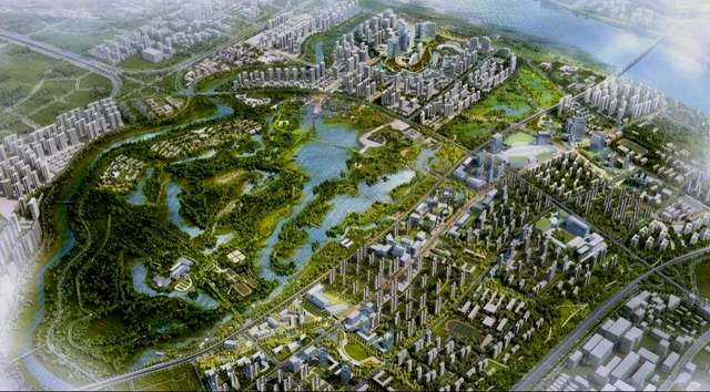 长沙洋湖片区城市品质提升方案曝光 聚焦环境工程，打造宜居新城